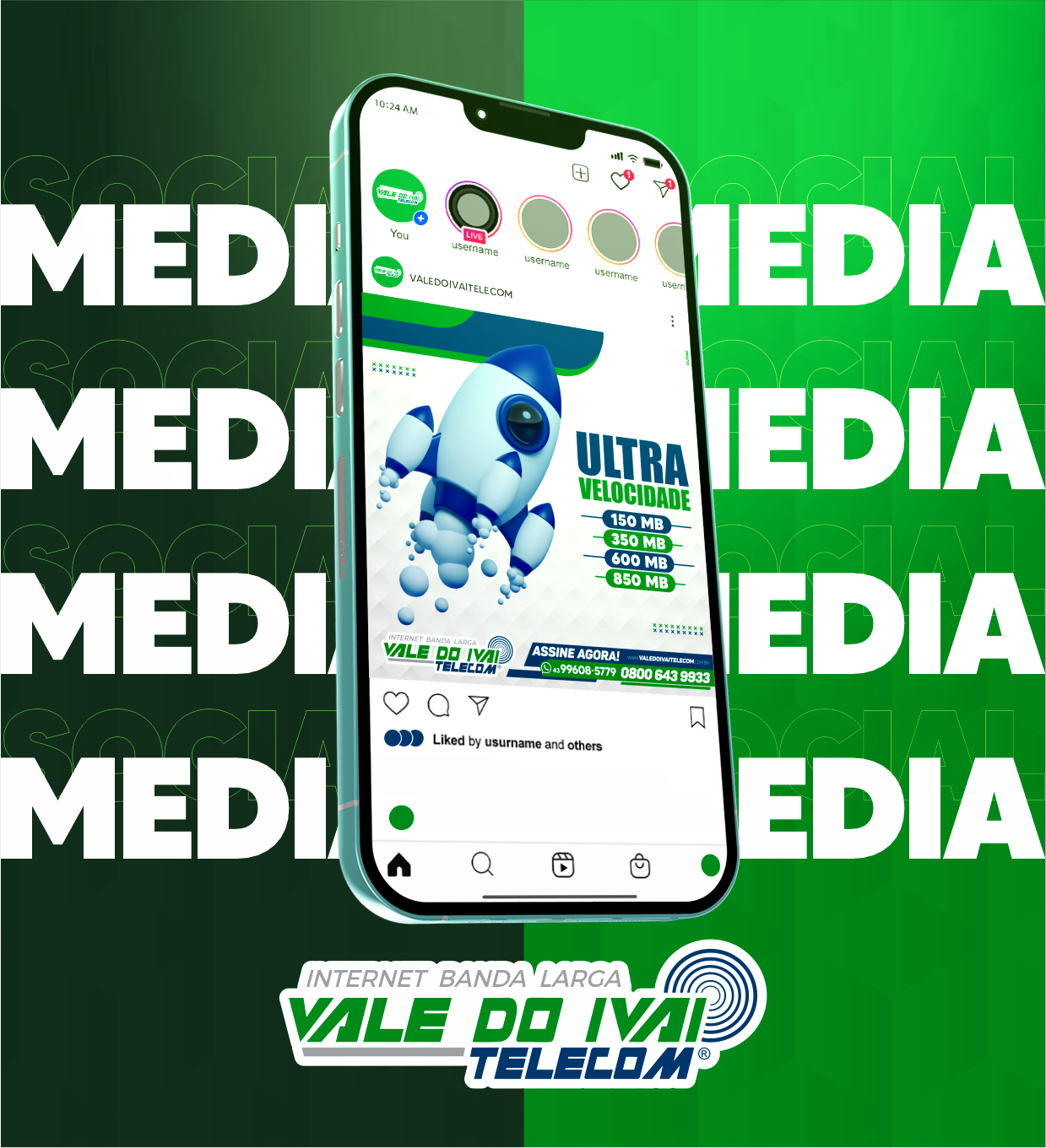 Social Media – Vale do Ivaí Telecom